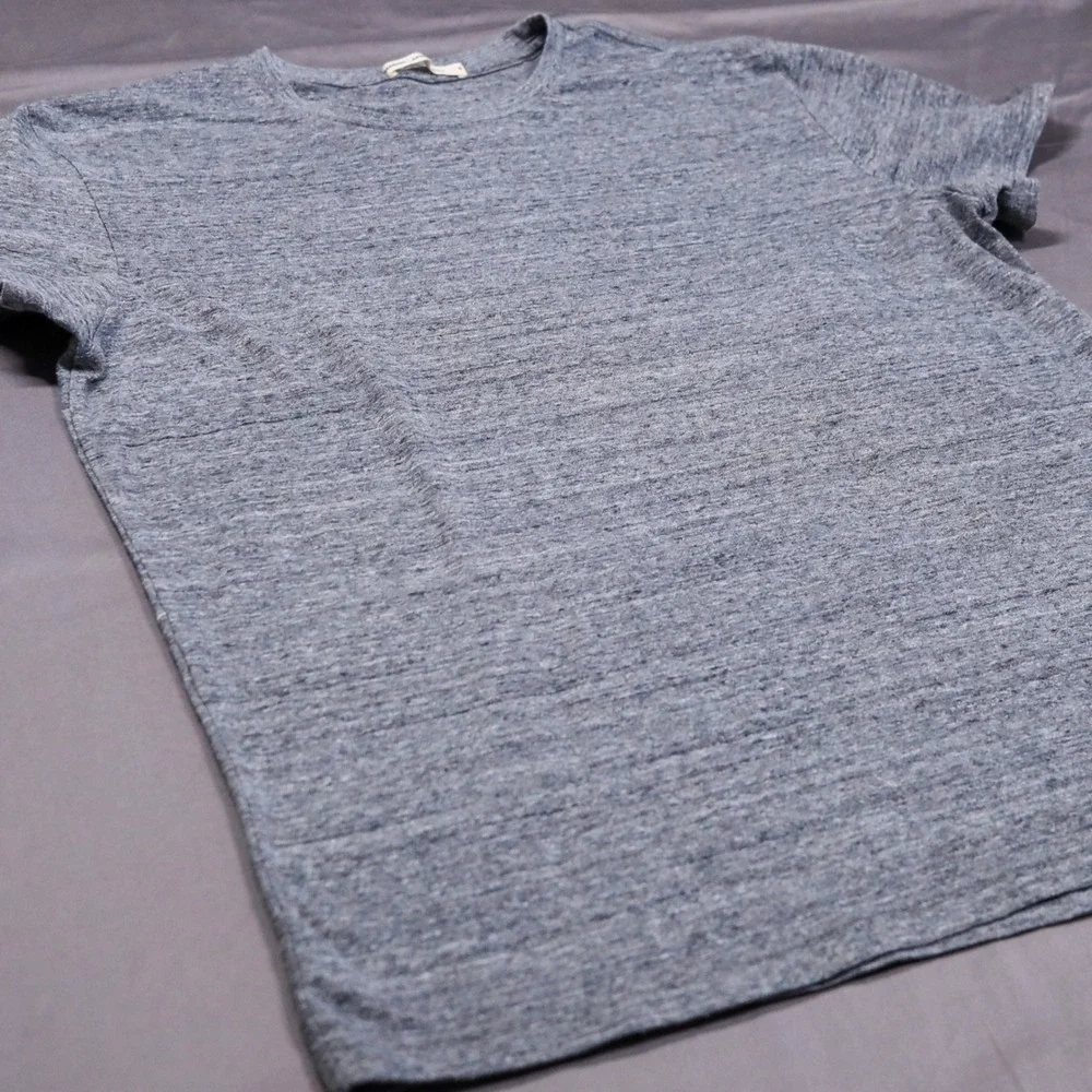 Marine Layer Re-Spun T-Shirt Mens Small Grey Heathered Cotton Blend 13705